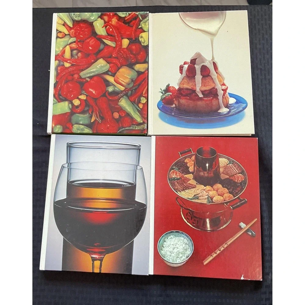 Vintage 1968 Time Life Foods Of The World 9 Book Set International Cookbooks